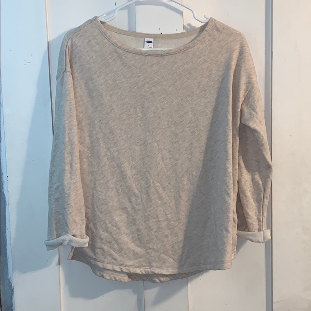 Tan Old Navy Crewneck